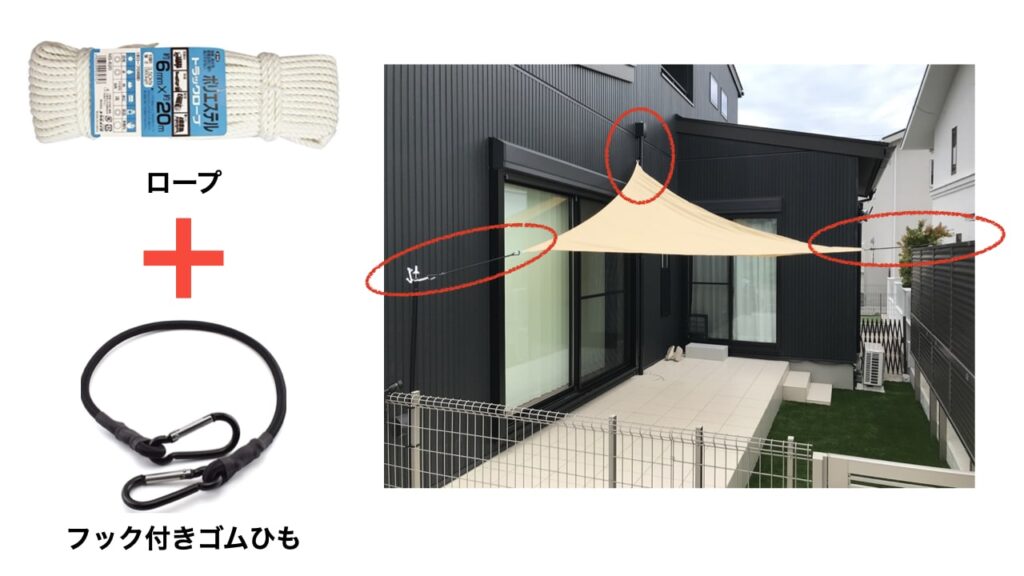 ベランダに日除けサンシェードをDIY設置 簡単に5分で取り付ける方法｜ハウスナブログ