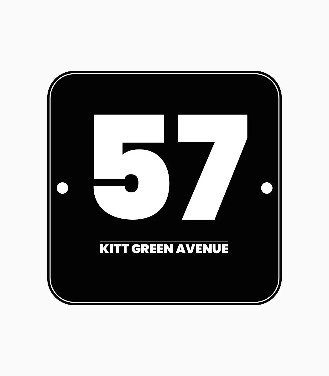 The York House Number Signs Direct