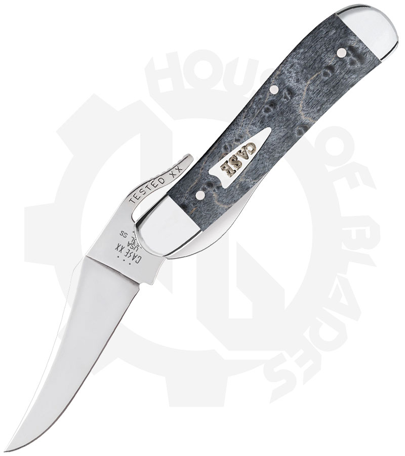 W.R. Case RussLock 11015 Gray, Birdseye Maple House of Blades