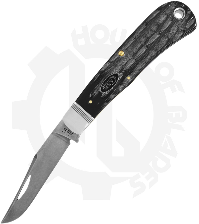 W.R. Case Backpocket 65094 Buffalo Horn, Stainless House of Blades
