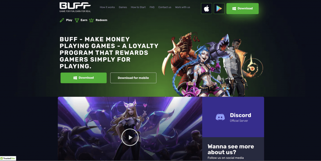 Buff review Is Buff gaming app legit and safe way to make money?
