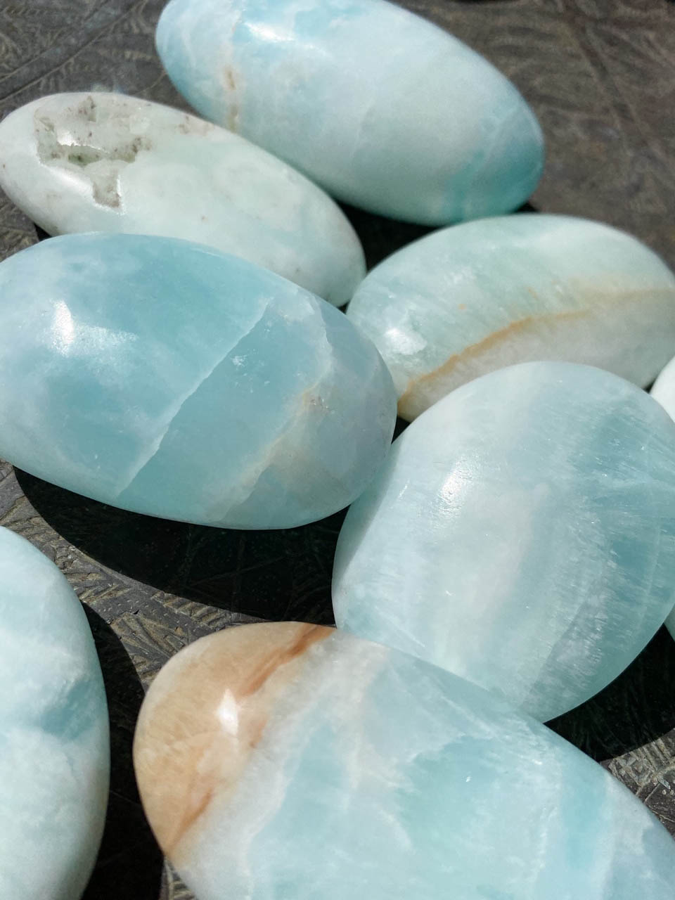caribbean blue calcite