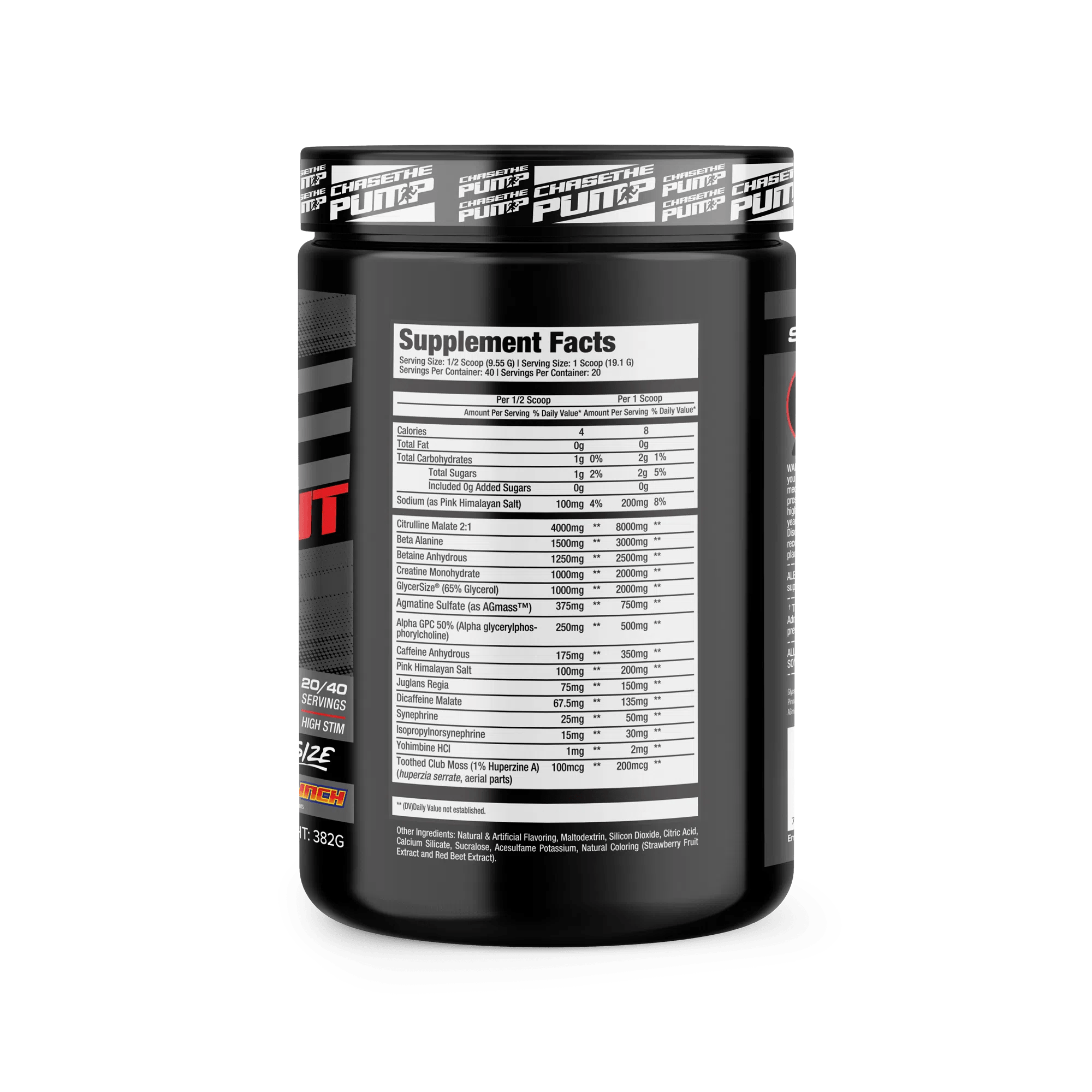 Chase the Pump Fully Loaded Black House of Gains