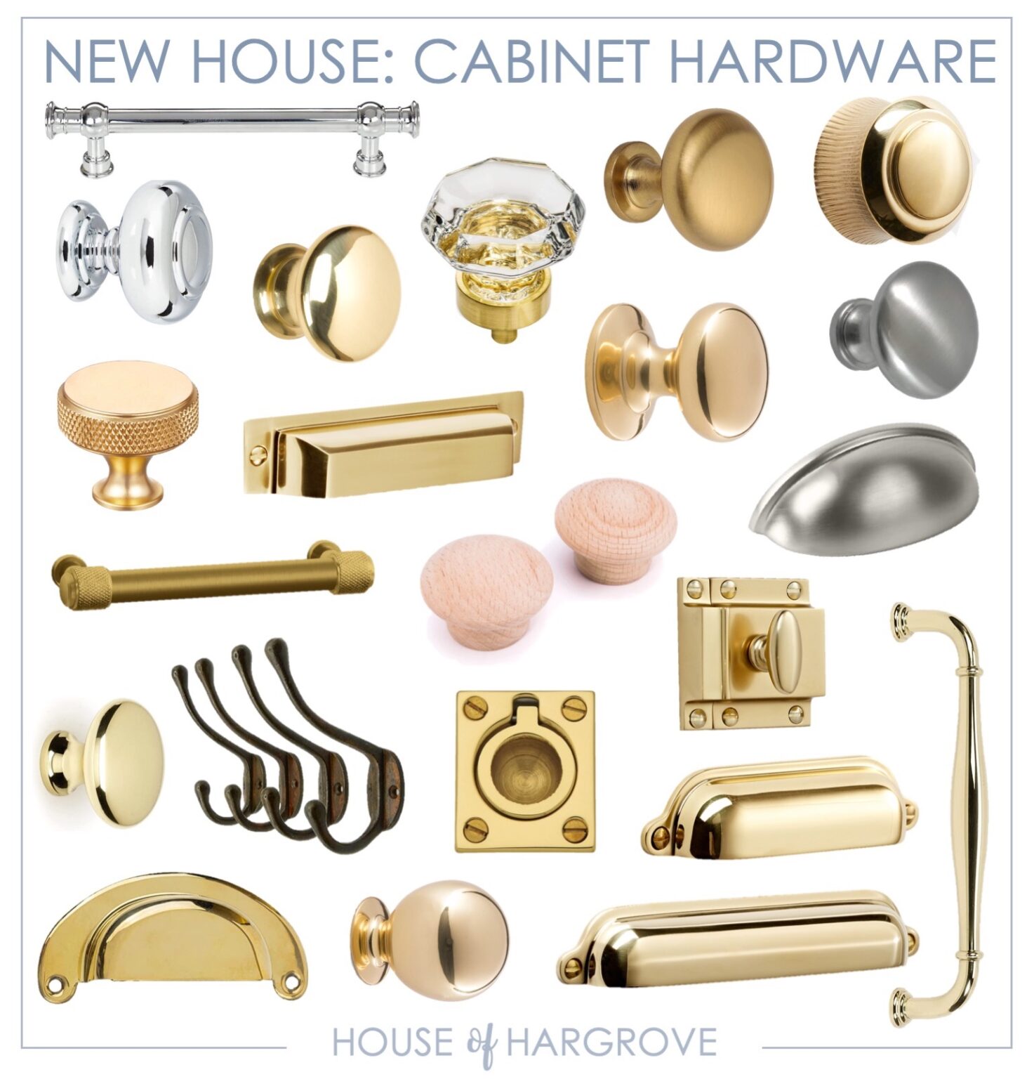 NEW HOUSE HARDWARE knobs & pulls House of Hargrove