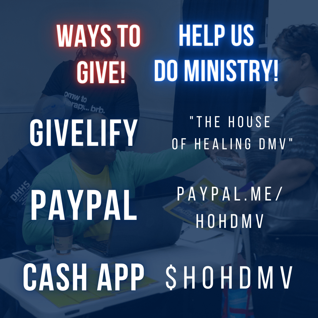 GIVING The House of Healing DMV, Inc.