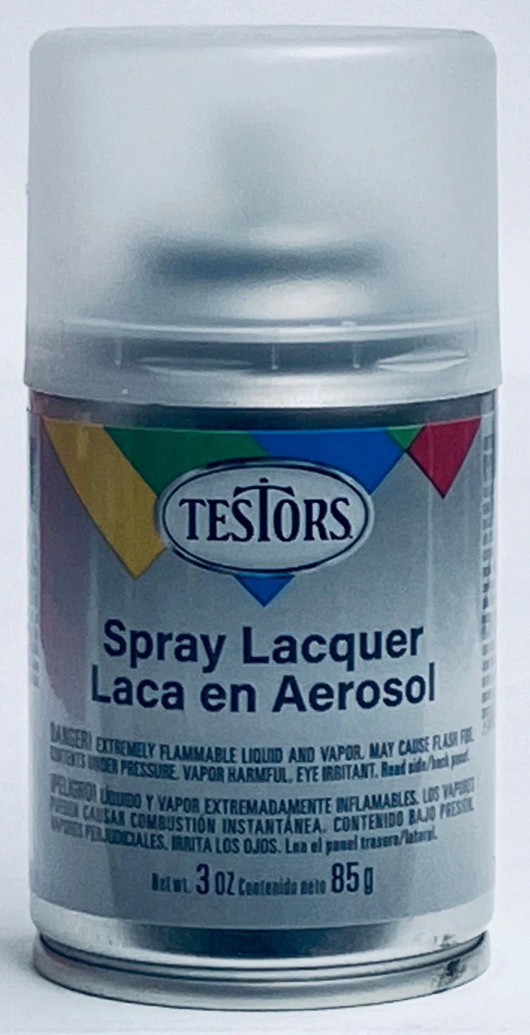 Testors 1260T Spray Lacquer Dullcote 3oz Spray Can Burbank's House of