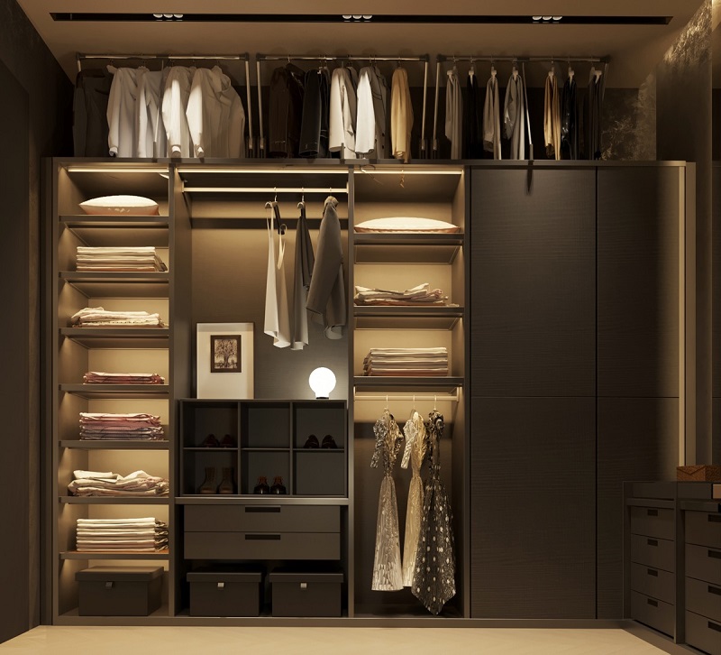 How do black wardrobes enhance the beauty of your room? house of hrvst