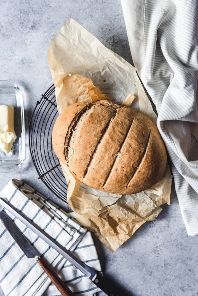 Easy Homemade Rye Bread House of Nash Eats