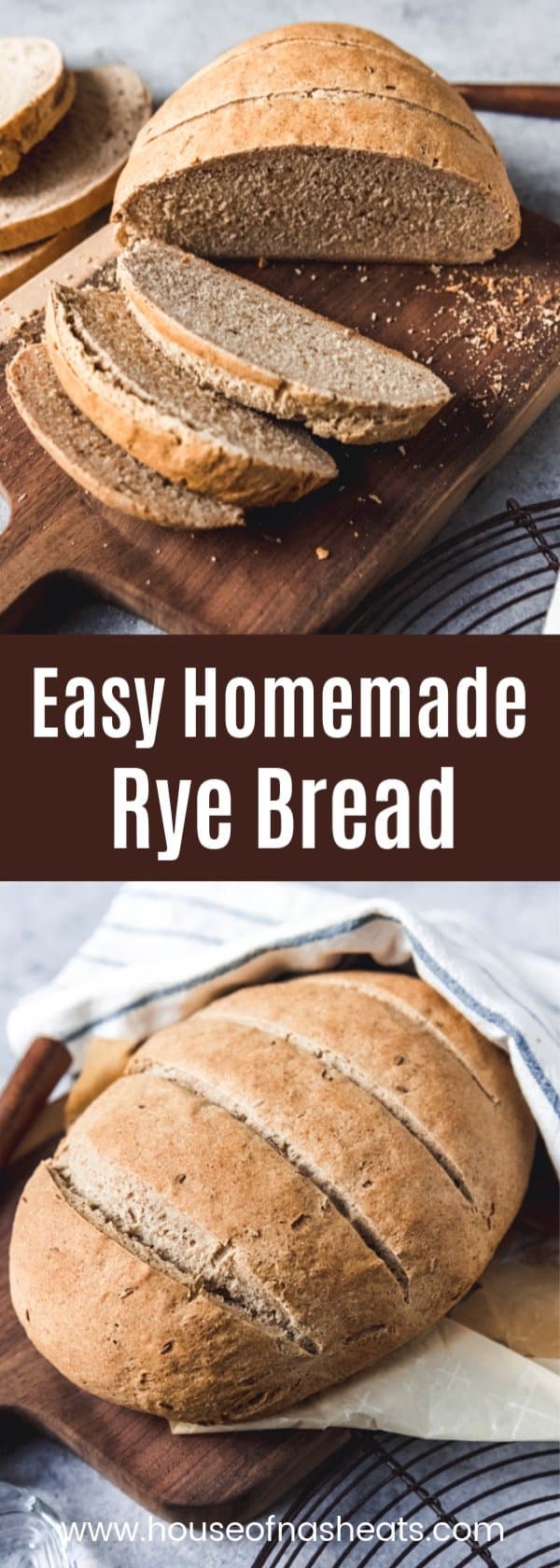Easy Homemade Rye Bread House of Nash Eats