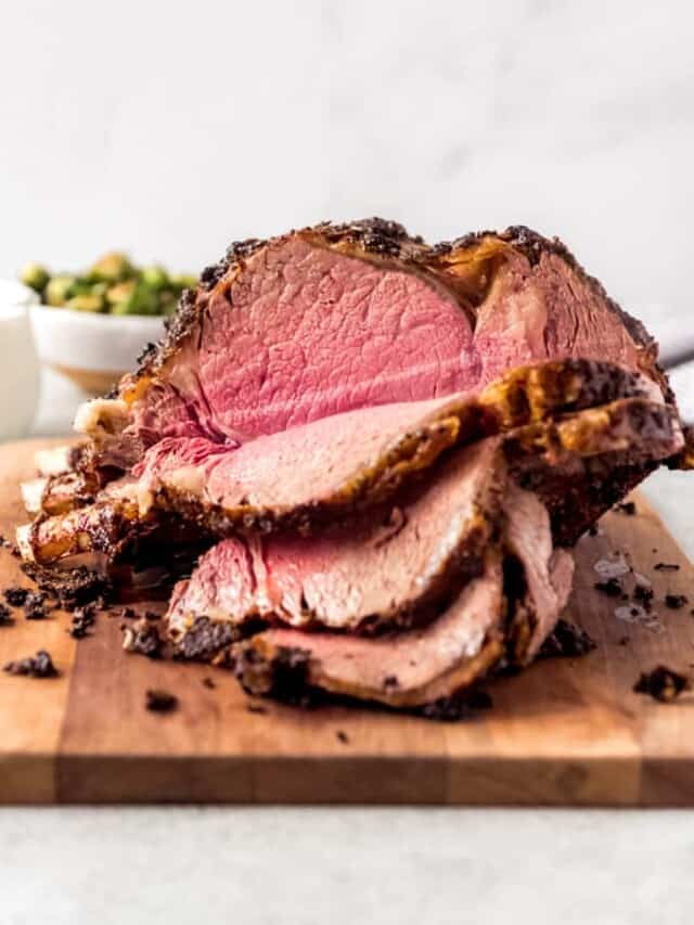 Prime Rib Roast Recipe with Horseradish Sauce House of Nash Eats