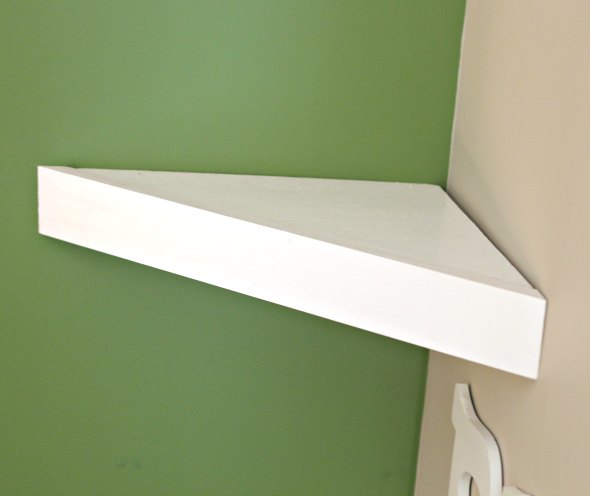 How To Build A Corner Shelf