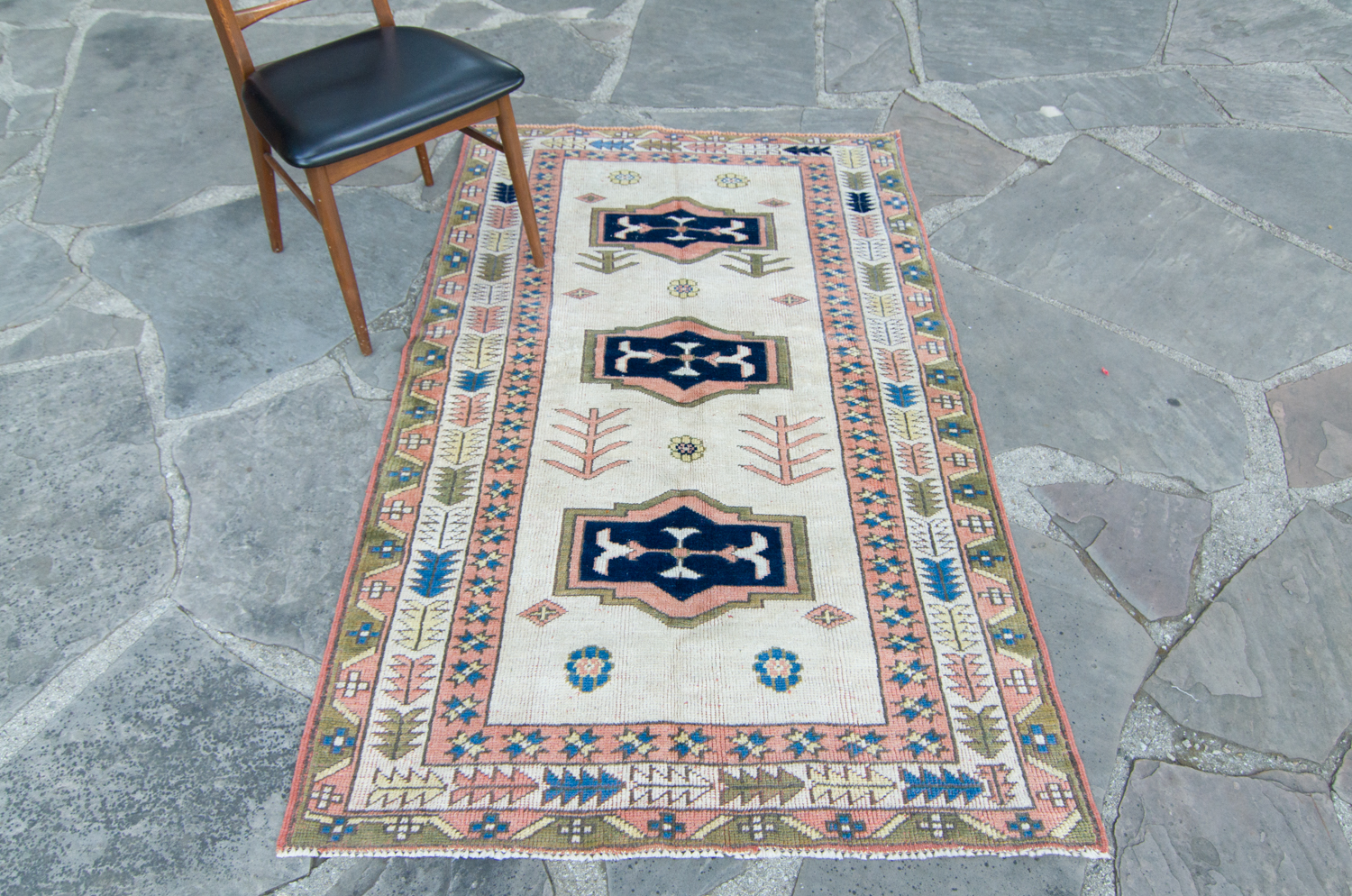 Vintage Milas Anatolian Rug House of Séance
