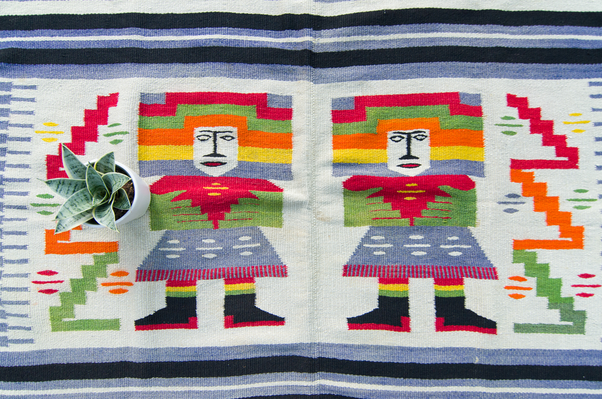 Vintage Mexican Blanket/Wall Hanging House of Séance