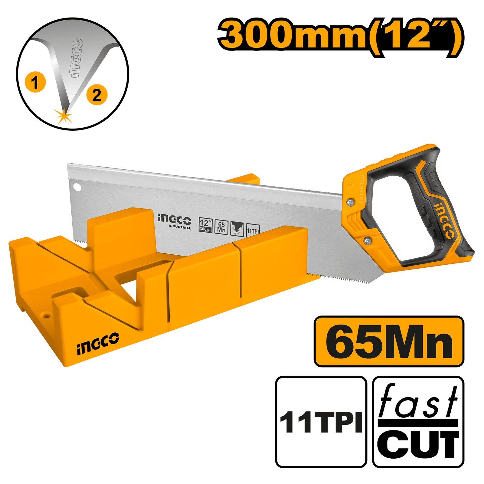 Mitre Box And Back Saw Set HMBS3008 House Of Tools