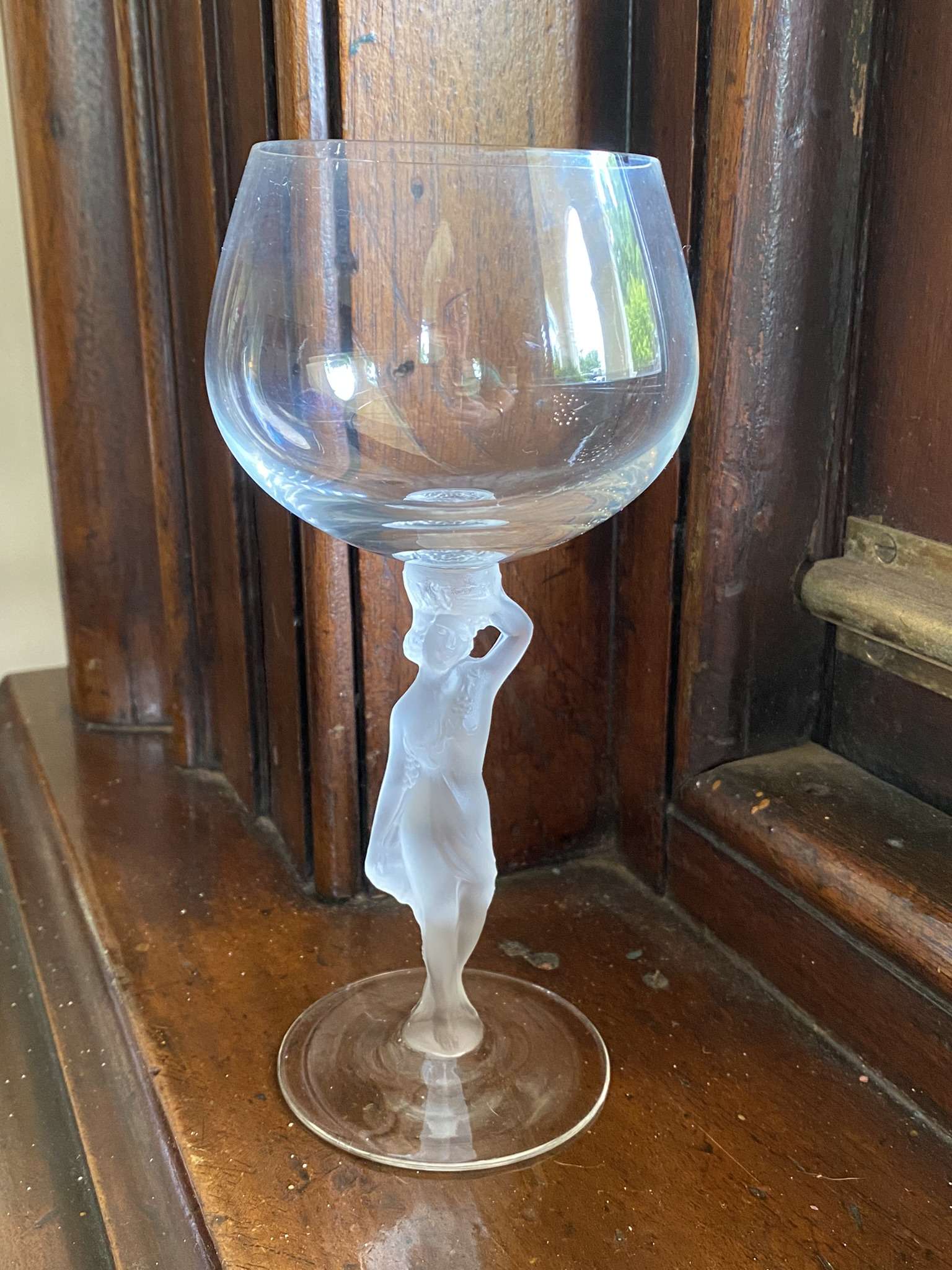 Set of Six Nude Stem Glasses House Of Treasures