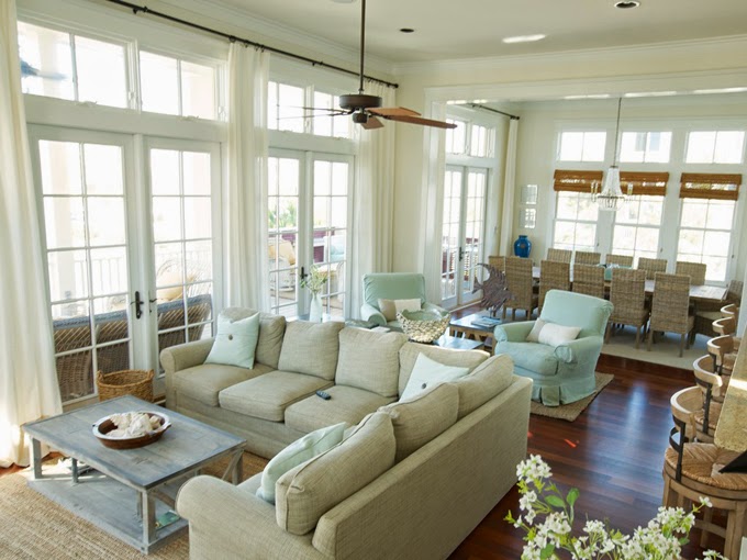 Happy Place Beach House WaterColor, Florida House of Turquoise