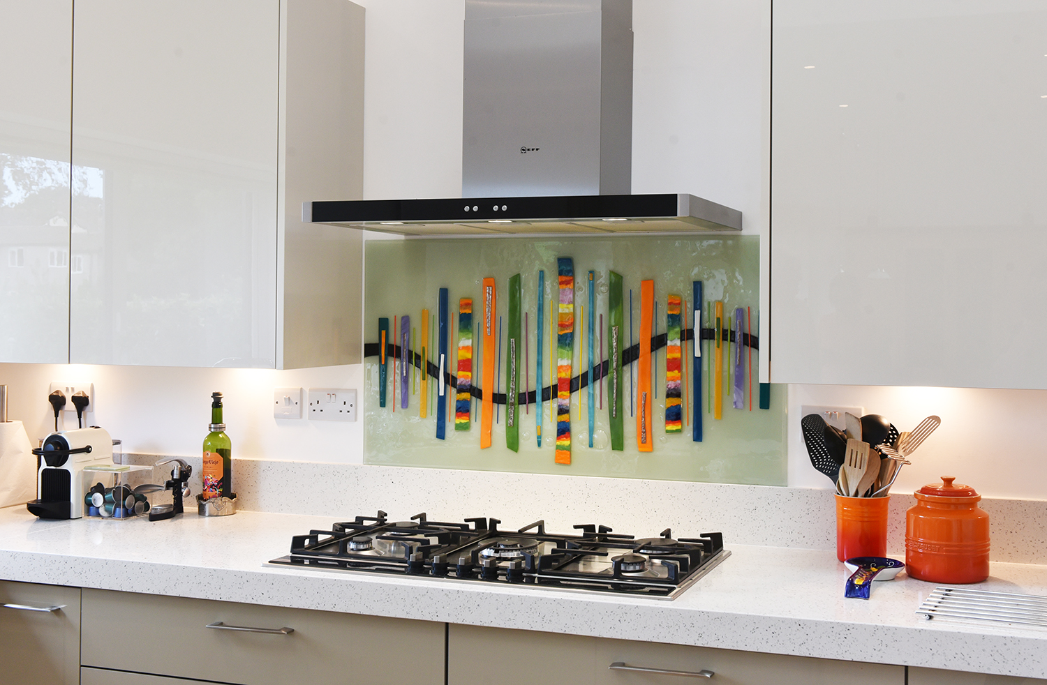 BESPOKE GLASS SPLASHBACK IN CARDIFF House of Ugly Fish