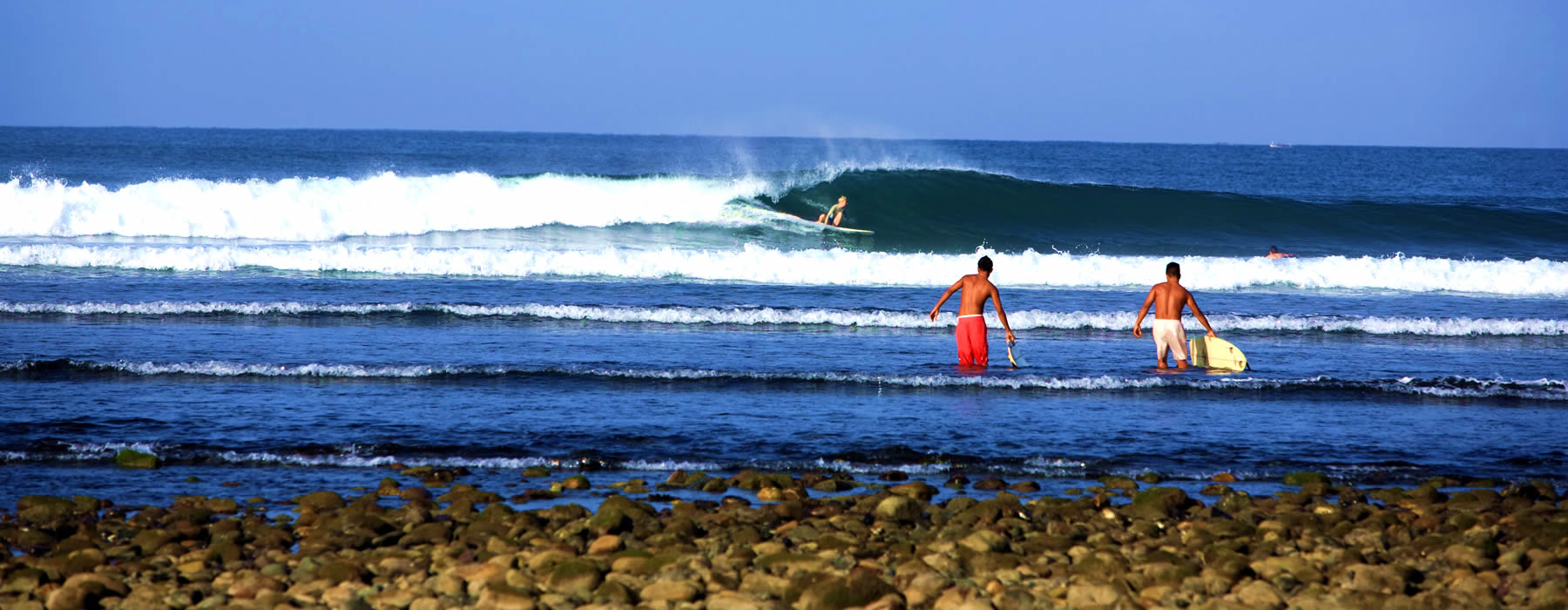 Location of House of Waves Rentals, La Saladita (IxtapaZihuatanejo) Mexico