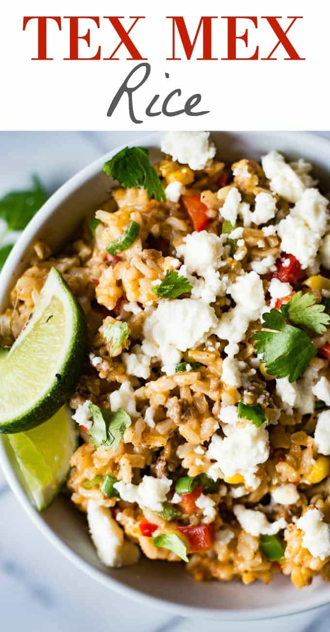 Tex Mex Rice House of Yumm