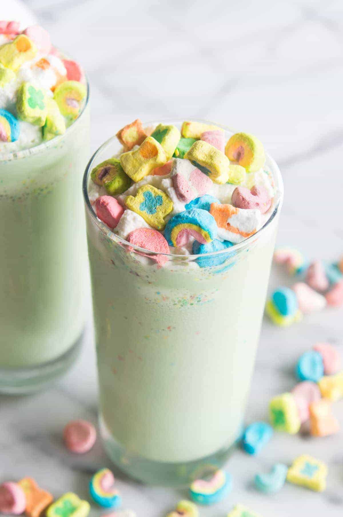 Lucky Charms Milkshake (+Giveaway) House of Yumm