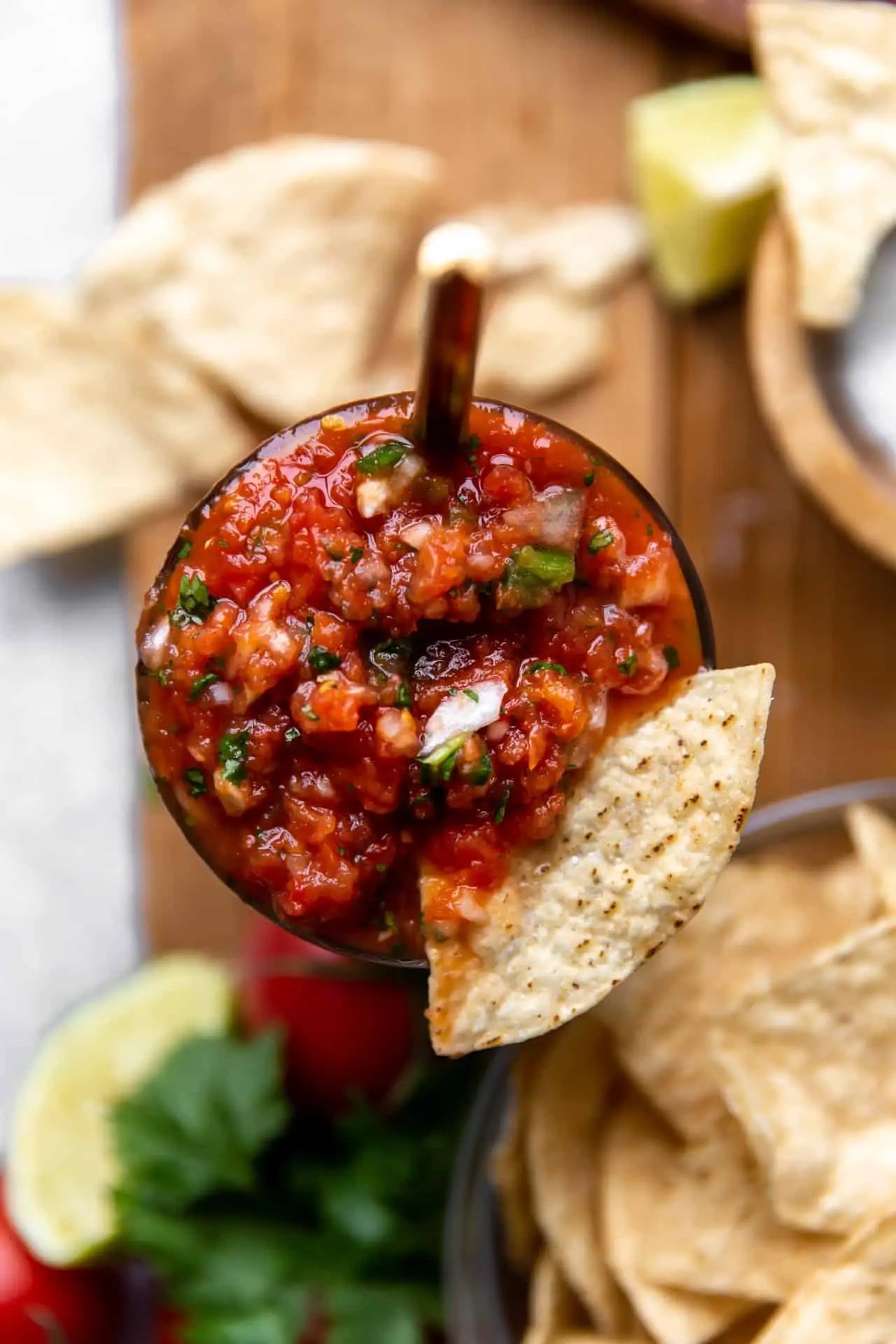 Easy Homemade Salsa (Restaurant Style!) House of Yumm