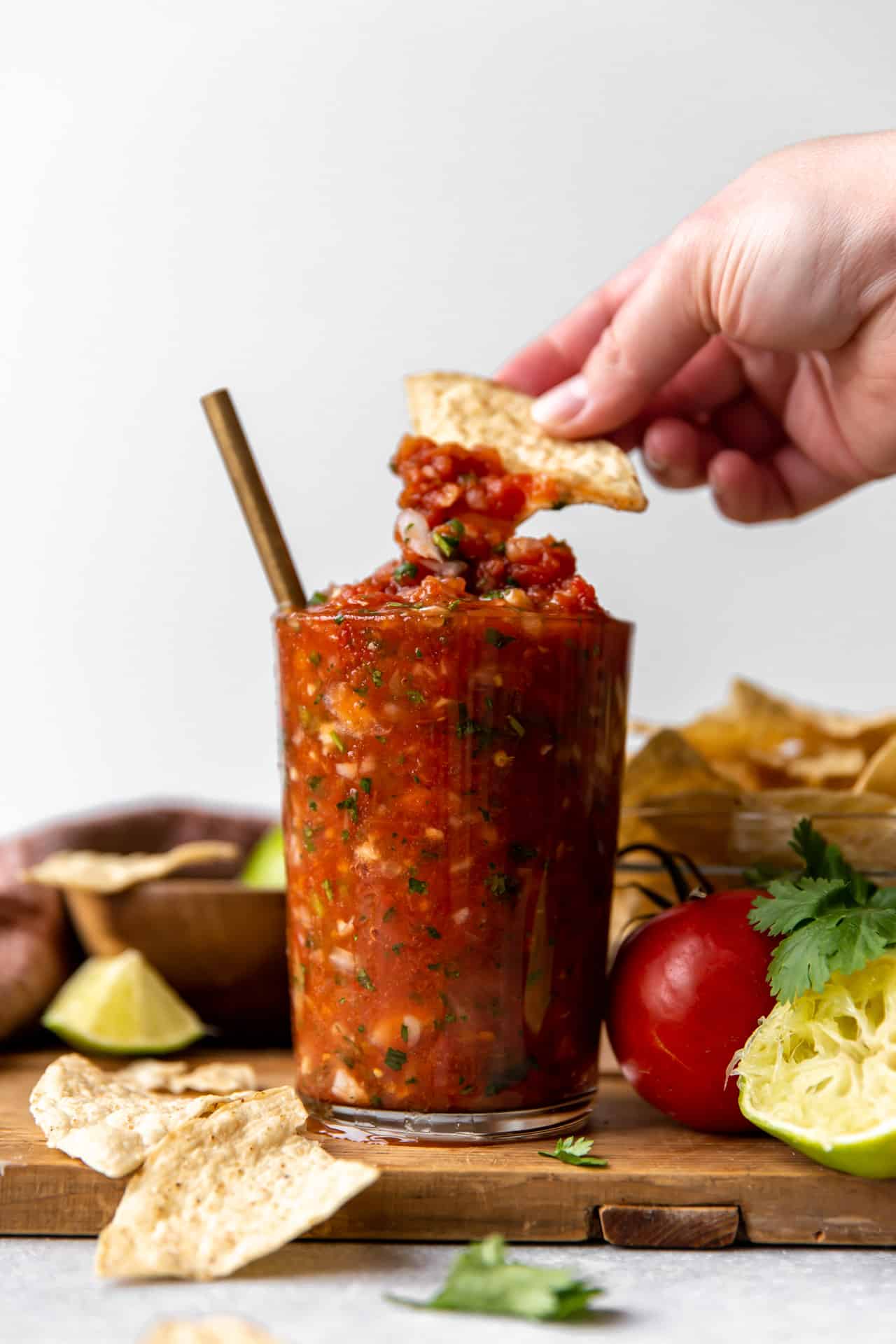 Easy Homemade Salsa (Restaurant Style!) House of Yumm