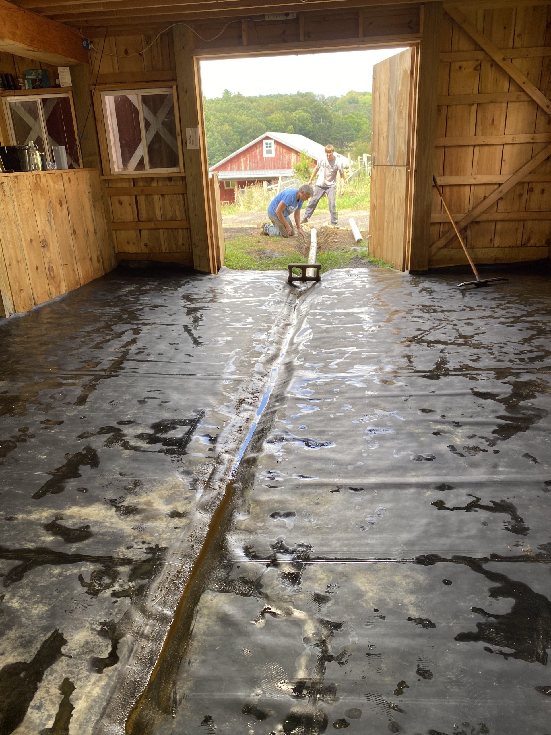 How To Keep Dust Down In A Dirt Floor Barn? House Plans Your