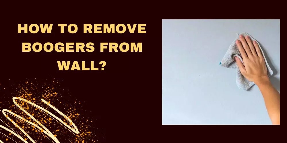 How To Remove Boogers From Wall In 7 Easy Steps