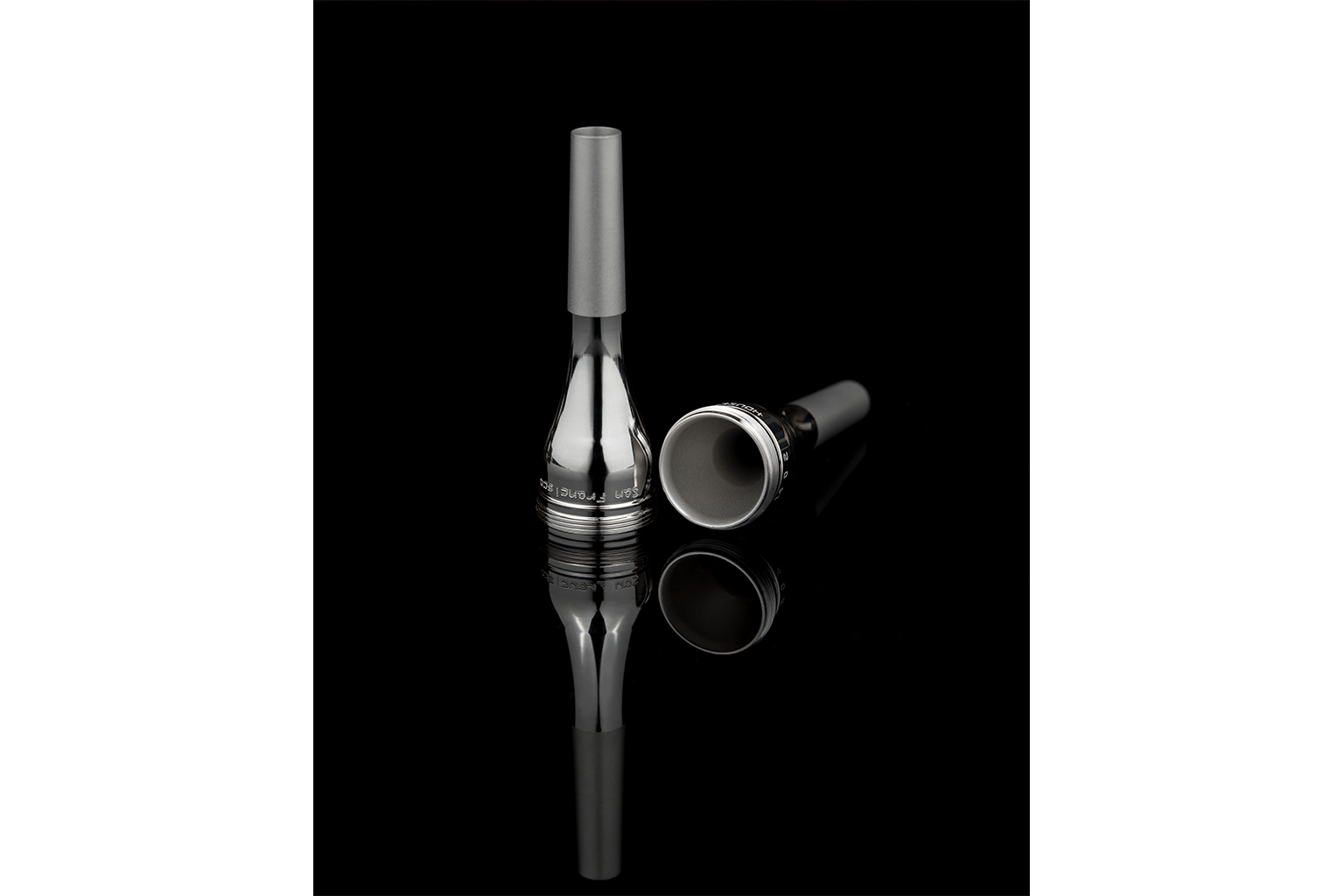 San Francisco Brass/SilverPlate 2Piece Horn Cups Houser Mouthpiece