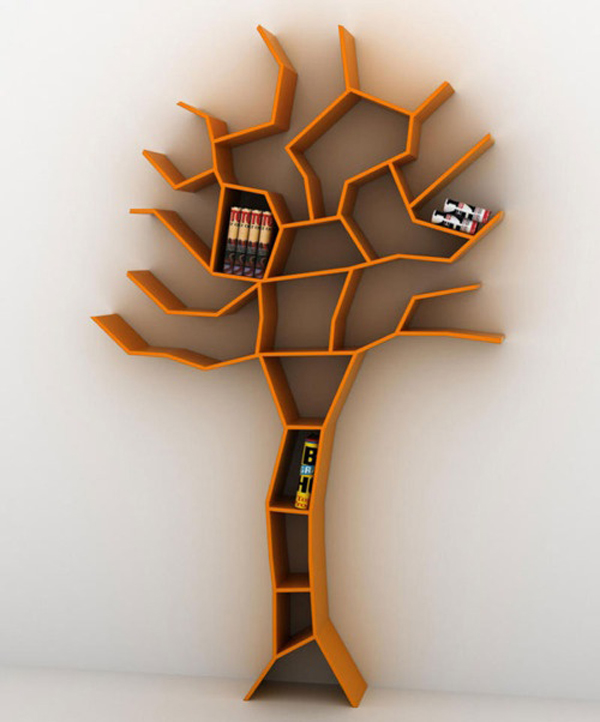 20 Tree Branch Bookshelf Ideas