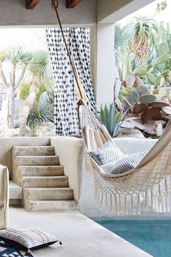 20 Cozy Outdoor Hammock Ideas To Relax In Summer