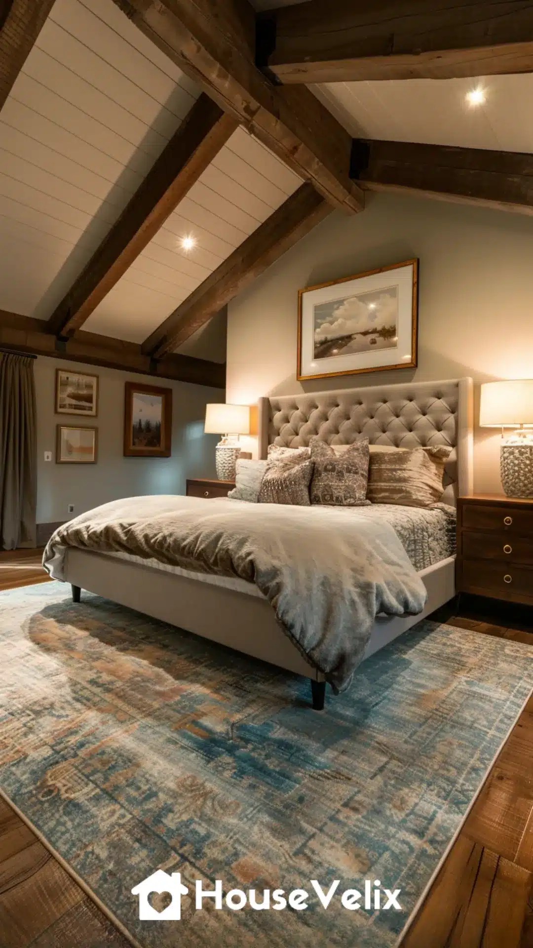 20+ Sloped Ceiling Bedroom Ideas