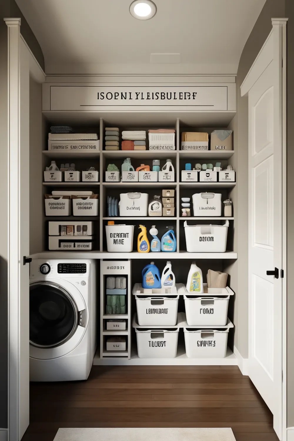 30+ Useful Small Laundry Closet Ideas