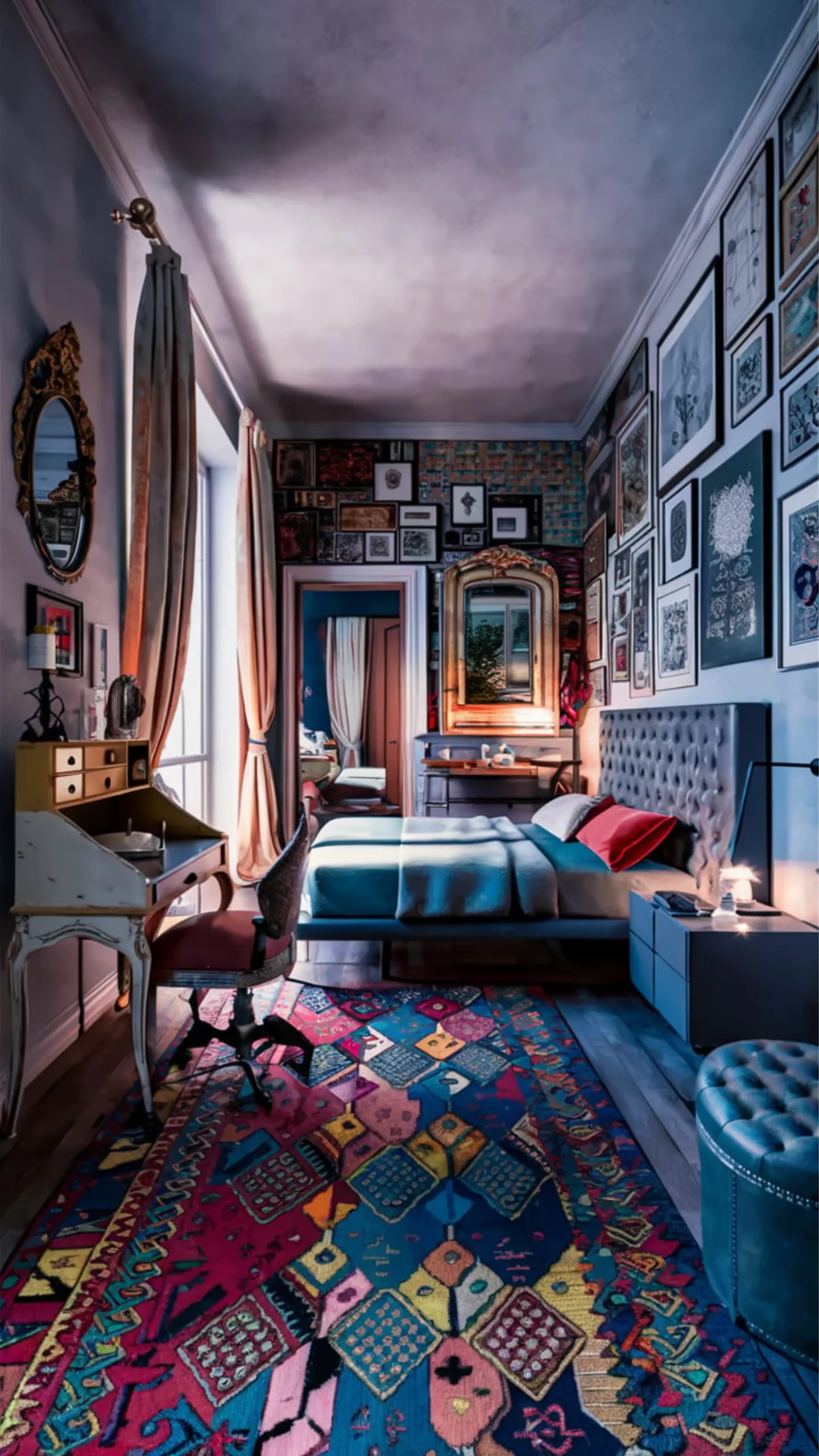 30+ Eclectic Bedroom Ideas