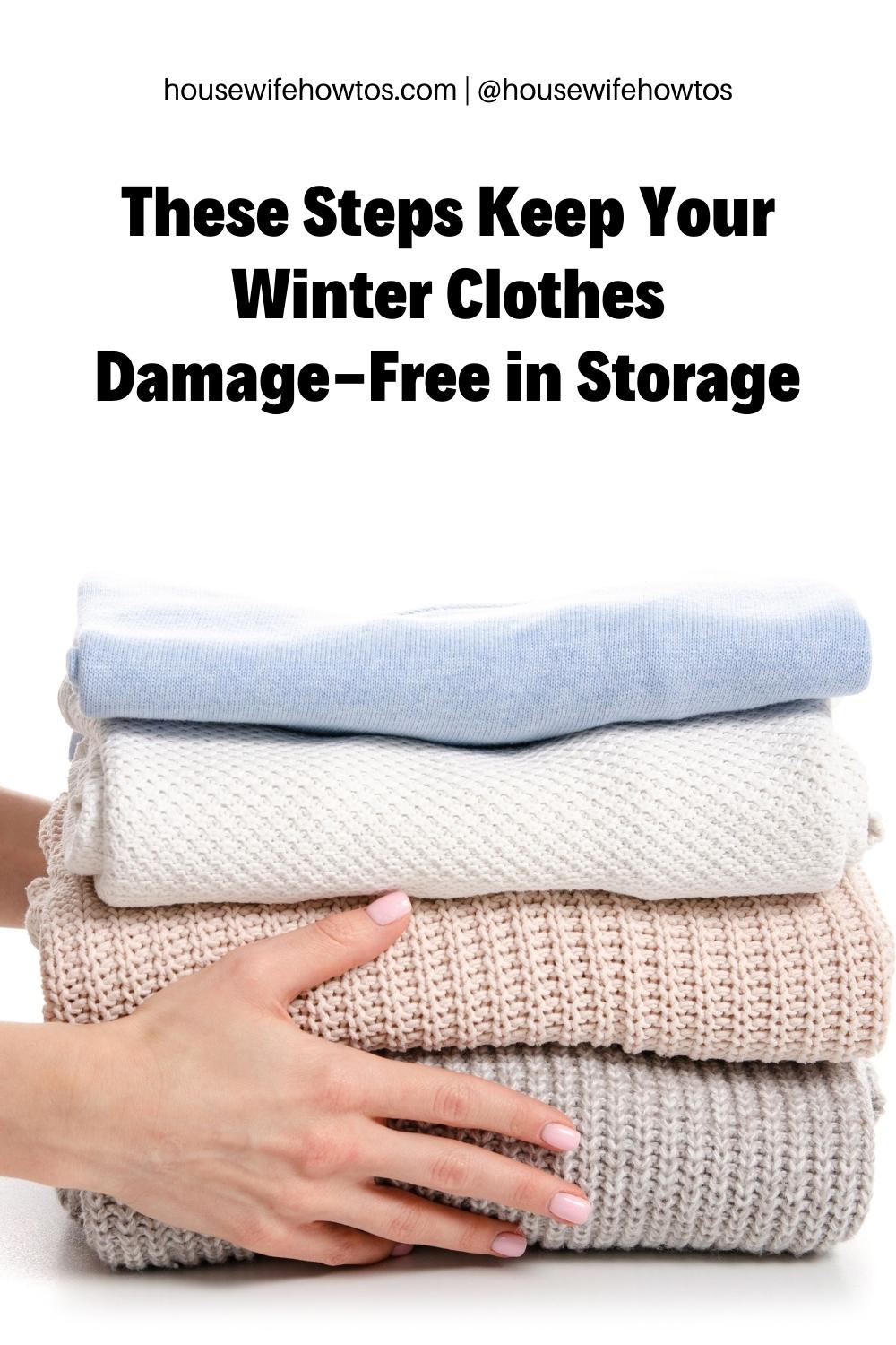 How To Store Winter Clothing Properly 5 Easy Steps