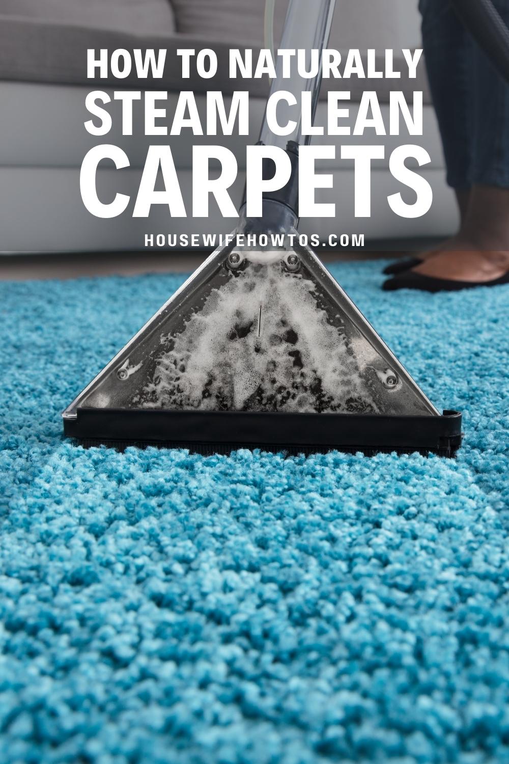 How to Steam Clean Carpets Naturally A Cleaning Expert's Steps