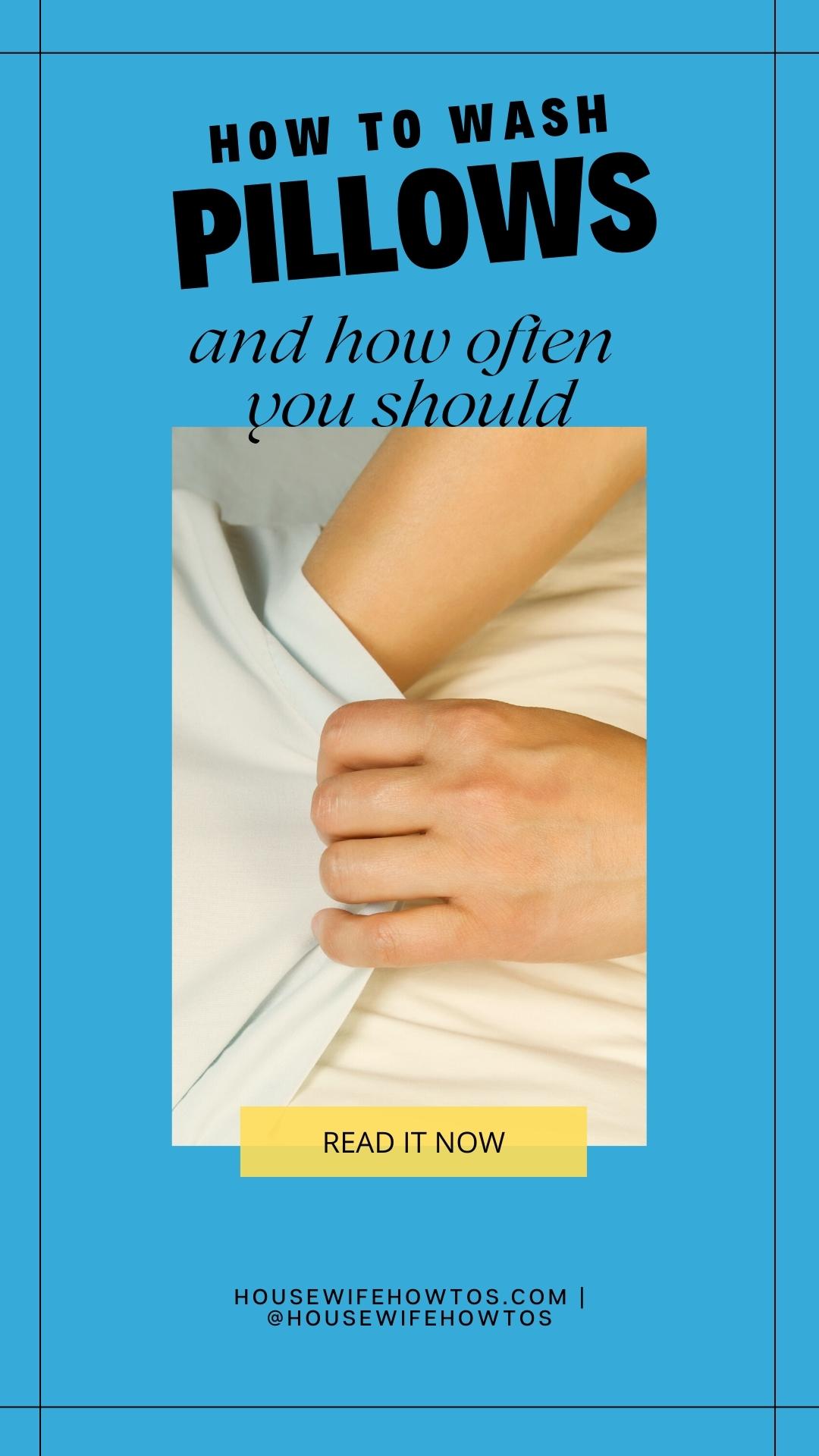 Expert's Guide Washing Pillows for Freshness & Hygiene