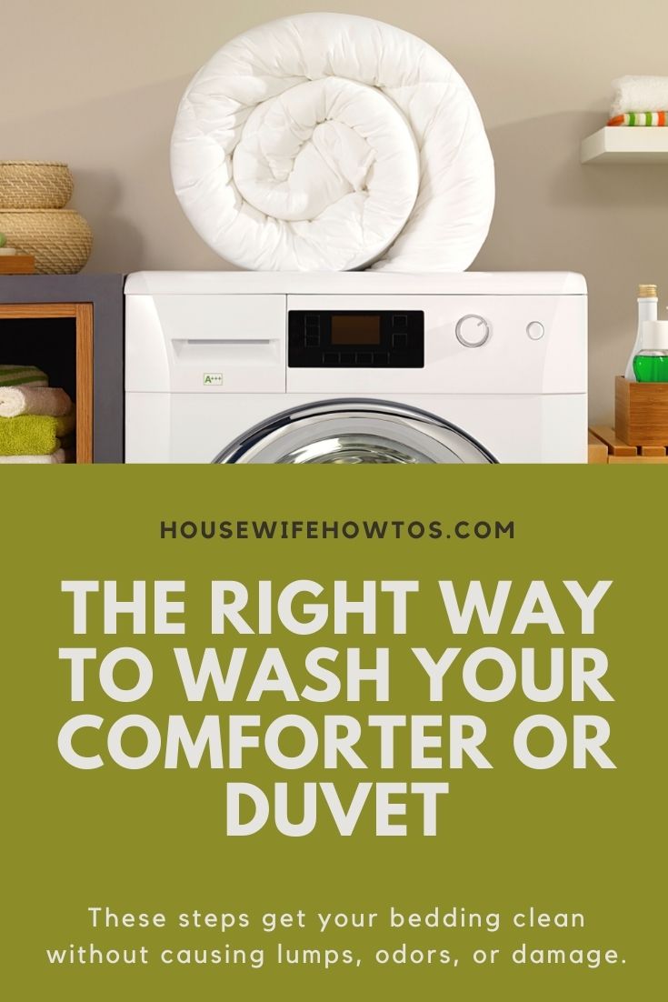 How to Wash Your Duvet or Comforter in the Machine or By Hand