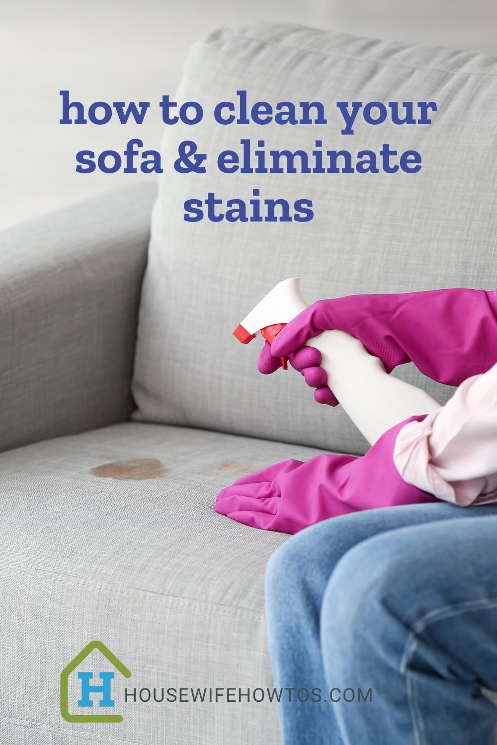 How to Clean a Sofa or Couch
