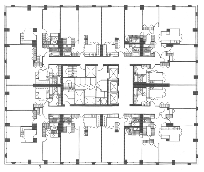 Newberry Plaza, Chicago Проектирование жилых зданий Totalarch