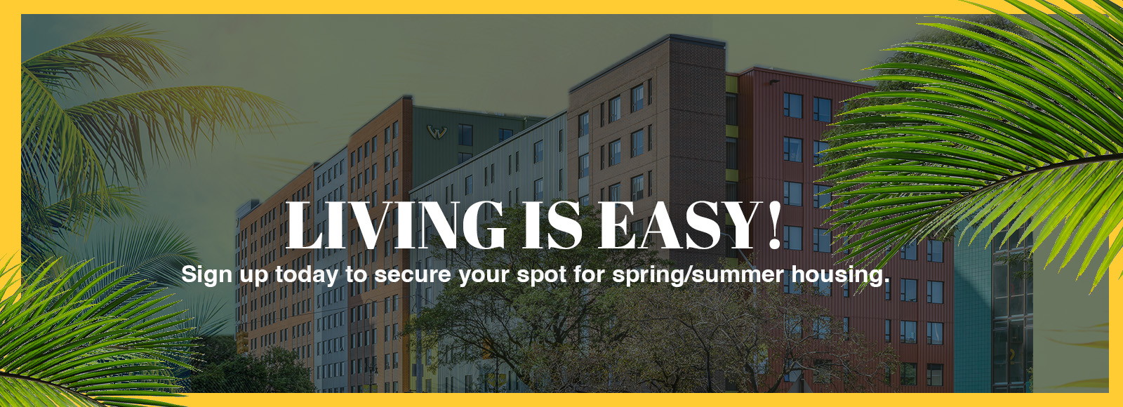 How to sign up Housing & Residential Life Wayne State University