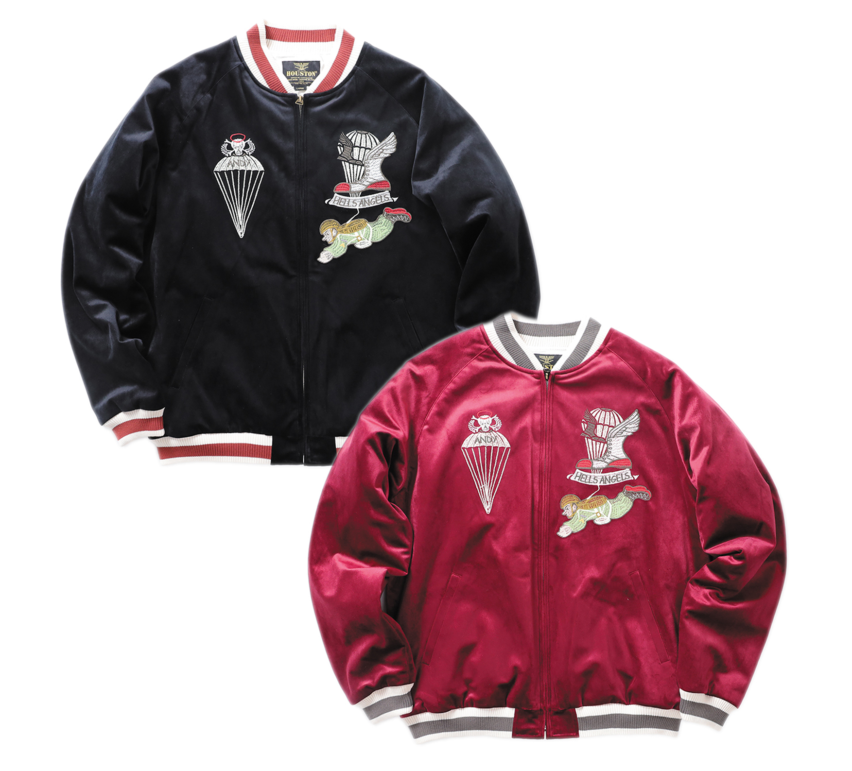 VELVETEEN SOUVENIR JACKET (PARATROOPER) ｜ HOUSTONBOOK