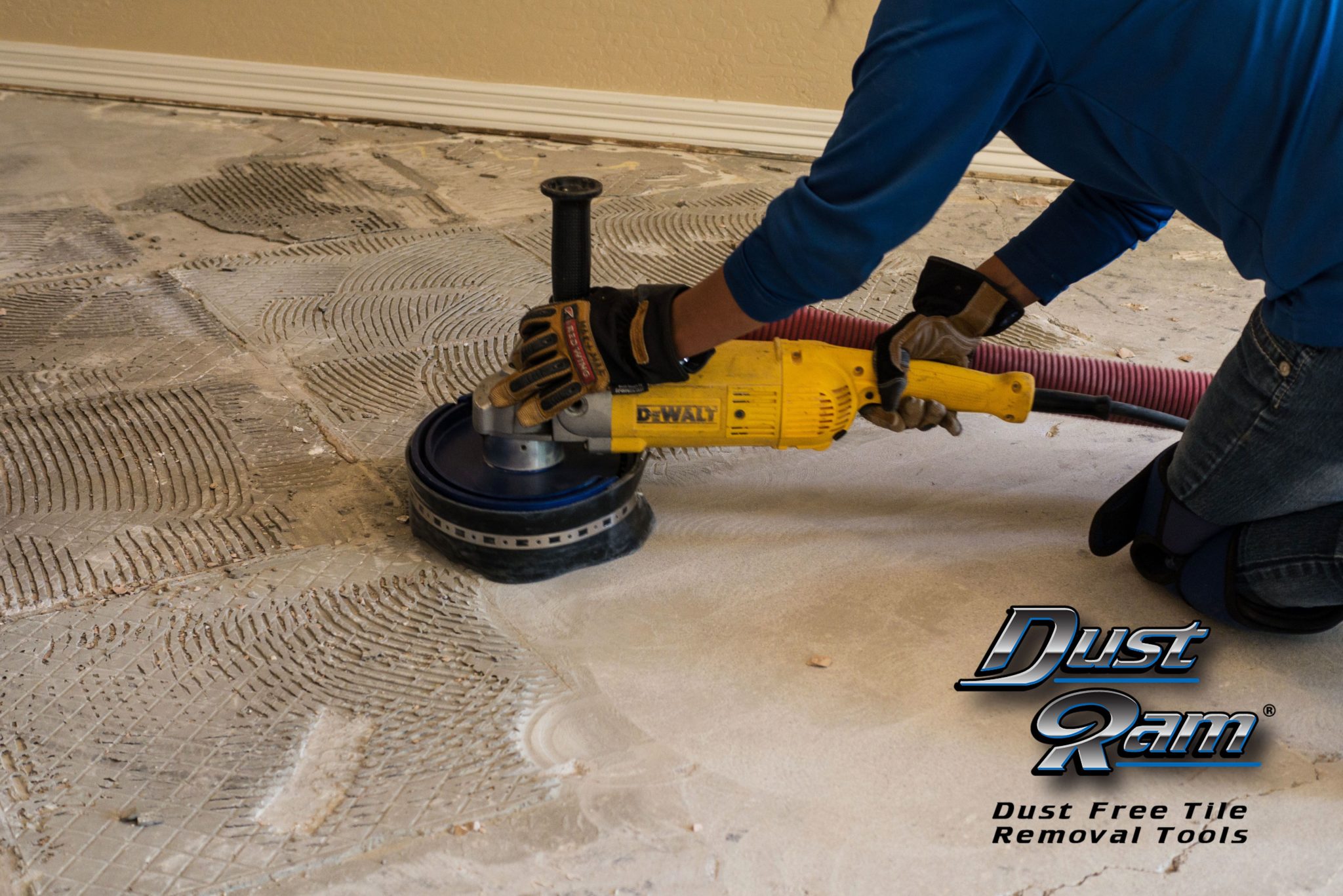 1 Dust Free Thinset Removal in Houston, TX DustRam®