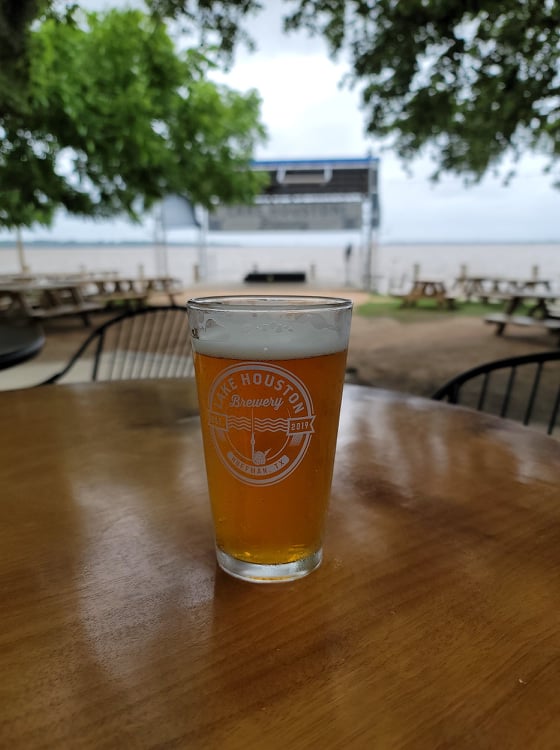 Waterfront beer experience at Lake Houston Brewery Houston Beer Guide
