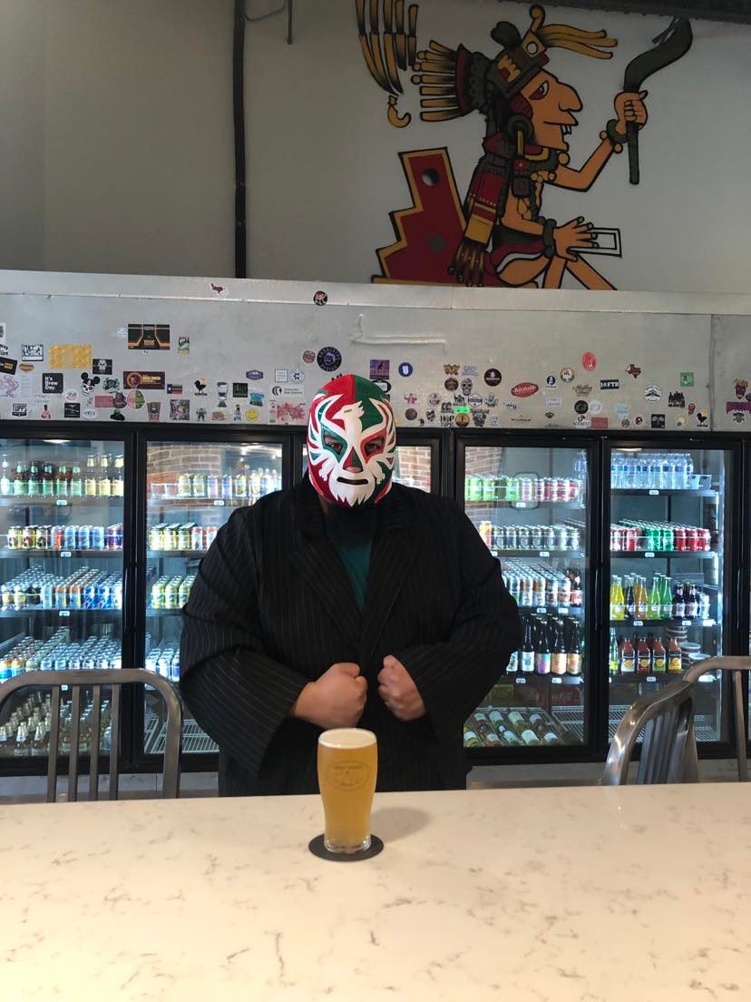 A taste of the tamarind sour at Turkey Forrest Brewing Houston Beer Guide