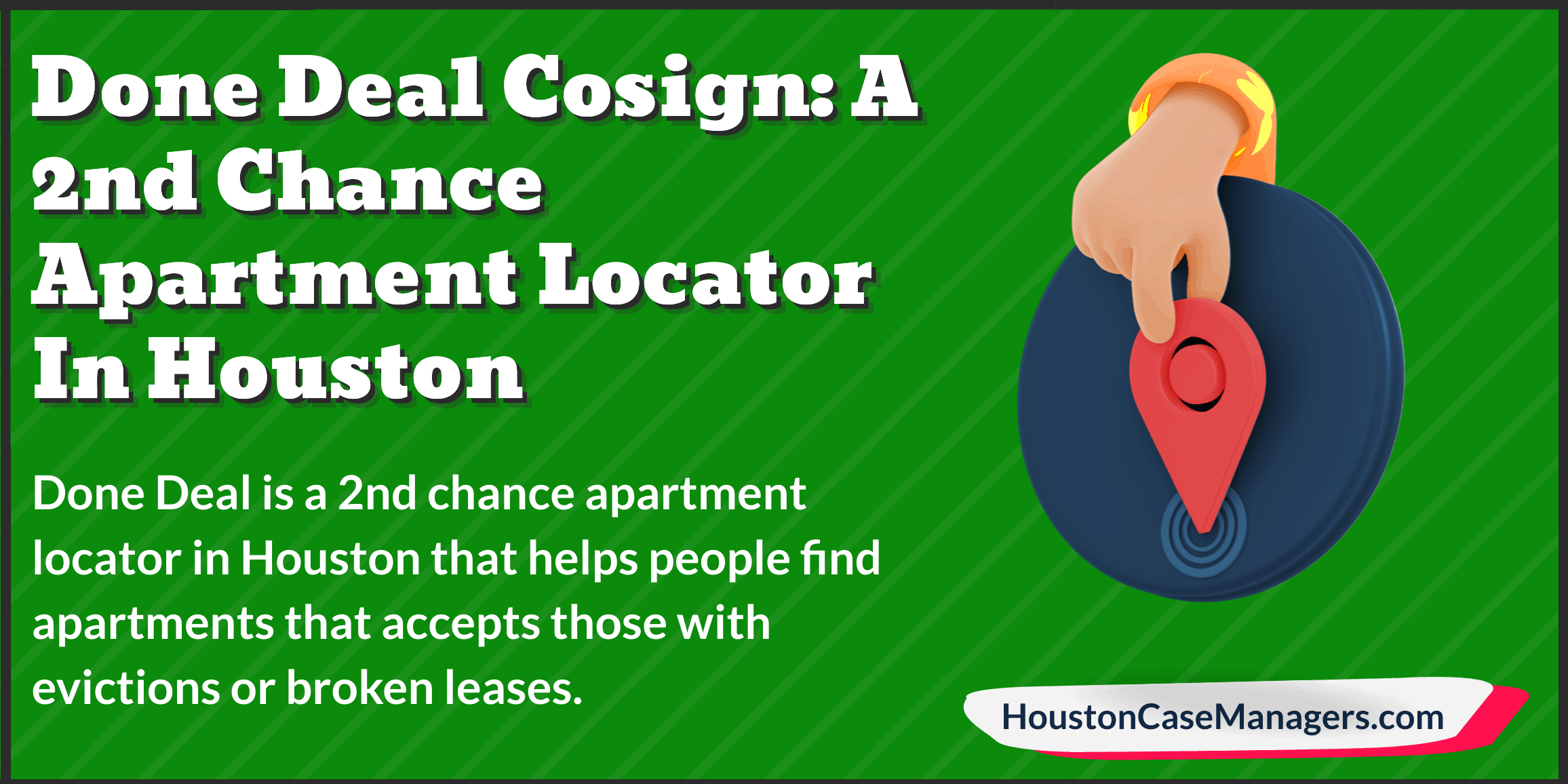Done Deal Cosign A 2nd Chance Apartment Locator In Houston