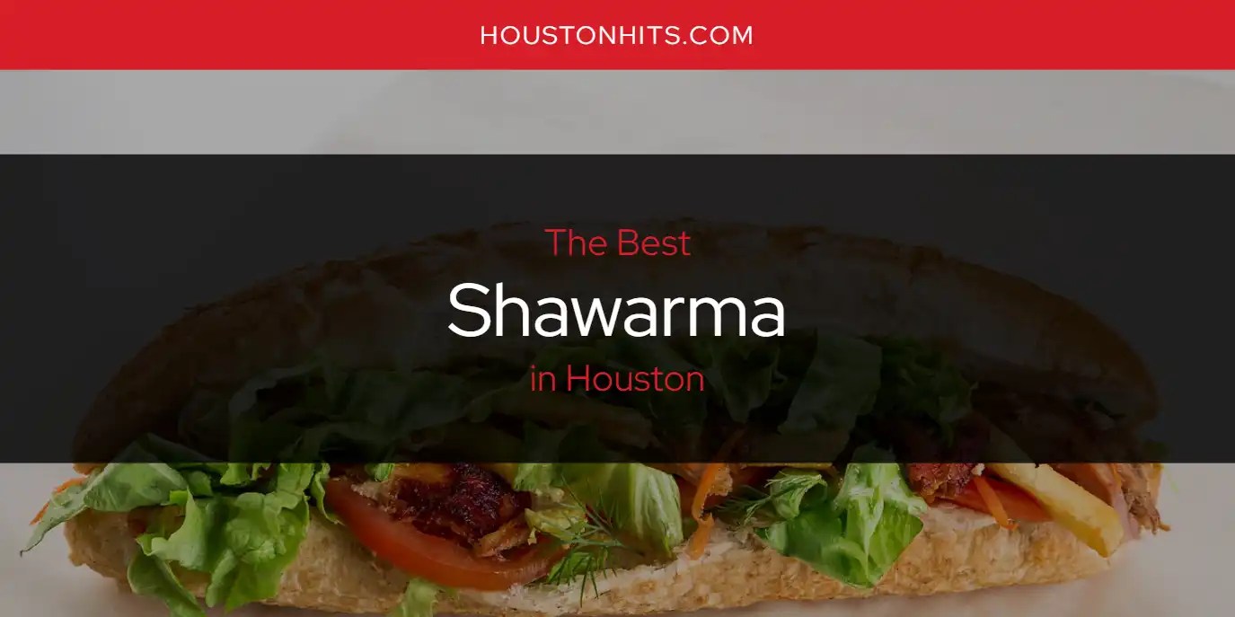 The Absolute Best Shawarma in Houston [Updated 2024]