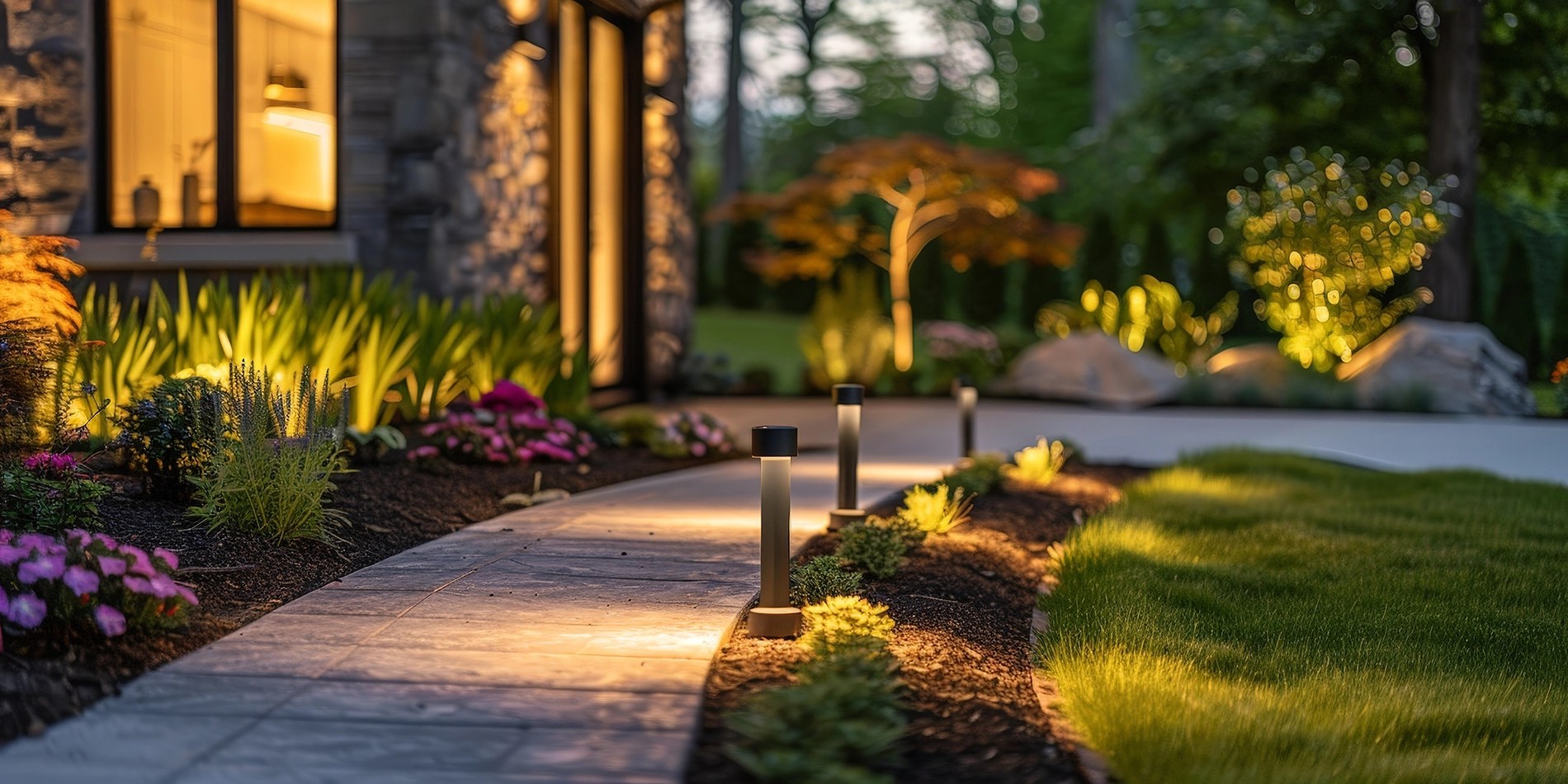 Landscape Lighting System Design Effective Outdoor Lighting Tips