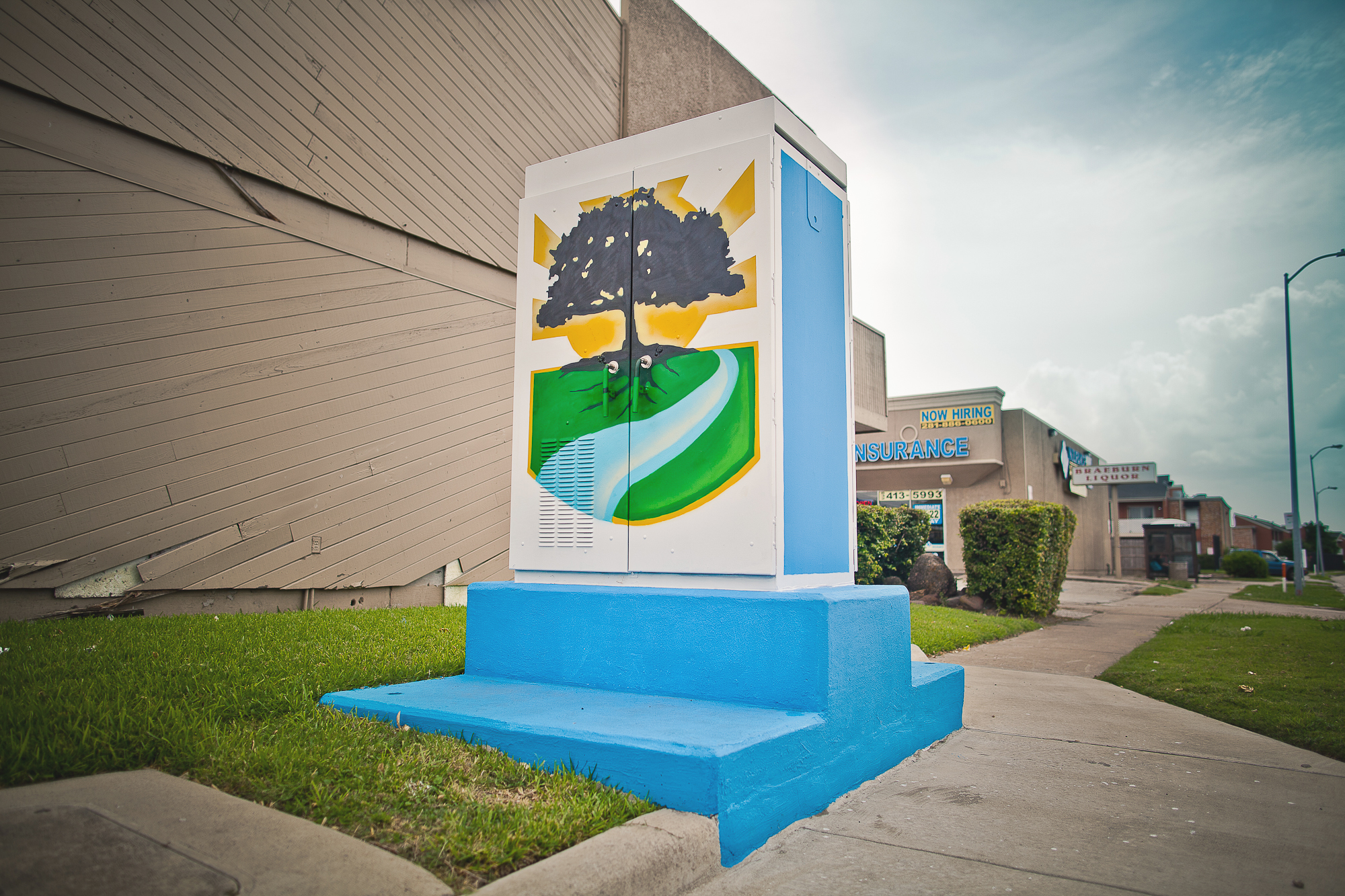 South Gessner South Braeswood Houston Mural Map