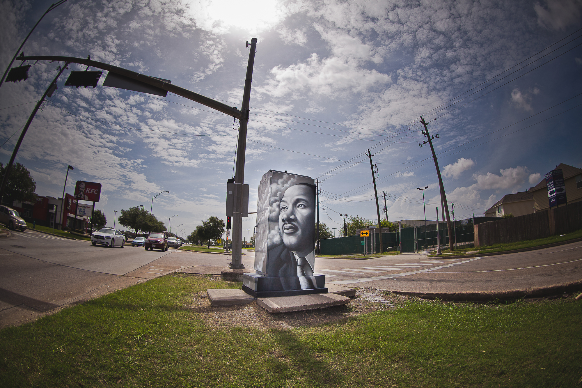 West Orem Hiram Clarke Houston Mural Map